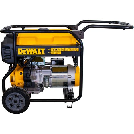 Dewalt – Groupe électrogène essence 6500 W monophasé – Protection manque d'huile – Système d'arrêt automatique – Fonctionnement silencieux (1/5)