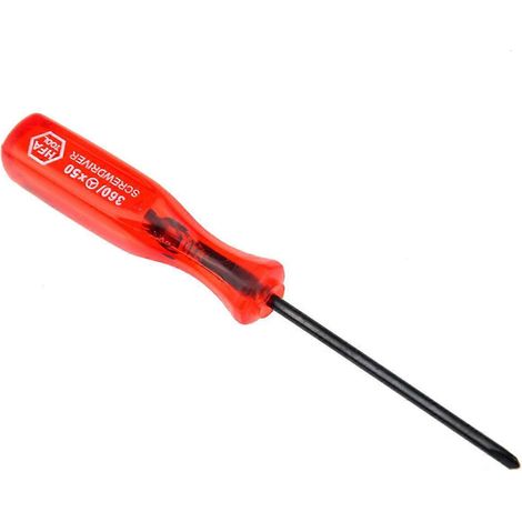 Outil de réparation portable Triwing Triangle Y-Tip Screwdriver pour /DS /DS Lite /Gameboy Advance SP (Rouge)-11.00X1.00X1.00CM-Red