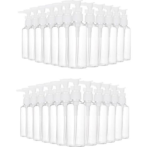 24er-Pack 3,4 oz/100 ml Pumpflaschen für Wasser, Massage, Shampoo (1/5)