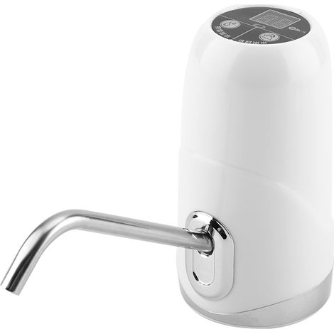 Distributeur Électrique Pour Bouteille - Pompe À Eau Portable Avec Affichage Numérique Et Batterie Rechargeable - Pour Bouteilles De 5 À 18,9 L - 1 Pièce (1/5)