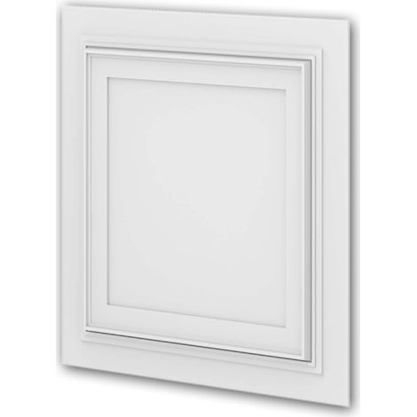3d wall panel Profhome 159818 Wall paneling Ceiling tile Door panel Acoustic panel Neo-Classicism style white 0,25 sqm (1/5)