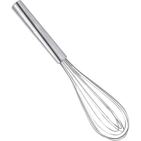 Stainless Steel Manual Egg Beater for Mixing Sauces, Eggs and Pancakes (1/4)