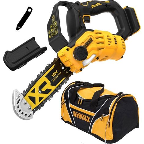 Dewalt DCMPS520N 18v 20cm Cordless Brushless Pruning Saw One Handed Chainsaw Bag (1/5)
