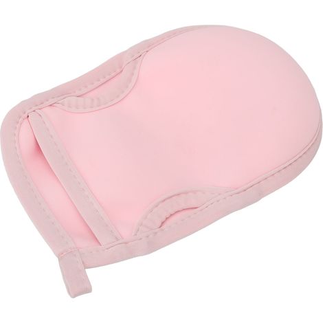 Lot de 2 gants de toilette bébé en PVA élastique, doux et sans douleur, lavables pour nourrisson, idéal cadeau naissance. (1/5)