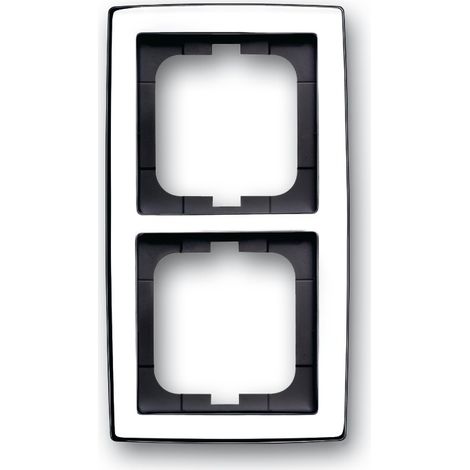BUSCH-JAEGER 1754-0-4327 CHROME PLAQUE DE COMMUTATION ET OBTURATEUR 2CKA001754A4327 (1/3)