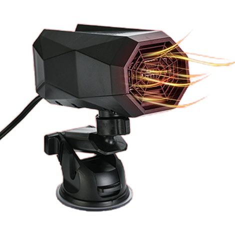 Dégivreur de pare-brise de voiture - Dégivreur de fenêtre - Chauffage de voiture - Ventilateur de refroidissement réglable - Chauffage portable - Dégivreur de voiture - Accessoire de voiture (1/5)