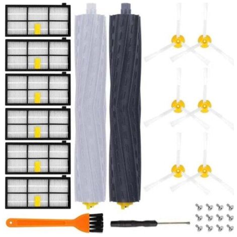 Kit Pièces Accessoires pour iRobot Roomba 800 900 Series 861、880、860、870、861、980、885、960、805 (1/4)