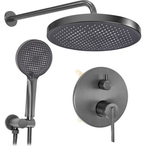KIT DE DOUCHE ENCASTRÉ REA GRACE TITAN + BOX (1/5)