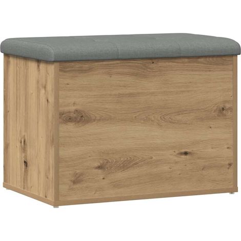 Maison Exclusive - Sitzbank mit Stauraum Artisan-Eiche 62x42x45 c