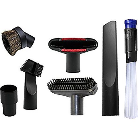 Balai brosse poussière universel de remplacement, accessoires d'aspirateur pour tuyau standard 32mm, adaptable, compatible, nettoyage efficace, pièce détachée, brosse ronde, usage domestique. (1/5)