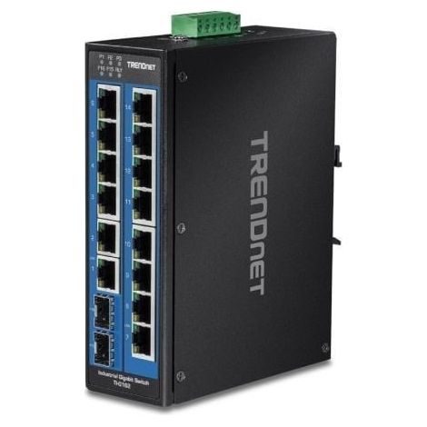 Conmutador Trendnet Ti-G162 16 Puertos RJ-45 Gigabit (10/100/1000) Sfp