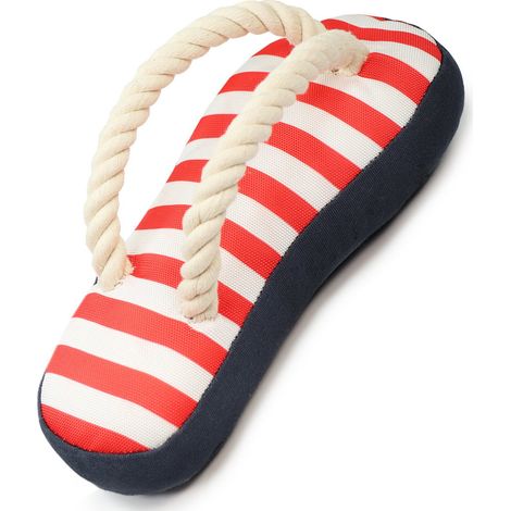 Schwimmendes Oxford Stoffspielzeug mit Soundeffekt Flip-Flops für Hunde