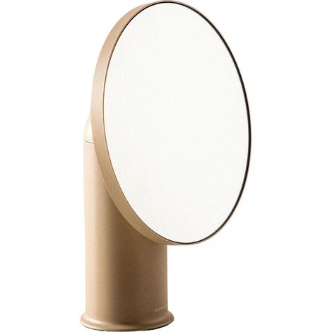 COSMIC Vanity Mirror, Magnifying Mirror 5x, Countertop, Beige, Geyser Collection (1/5)