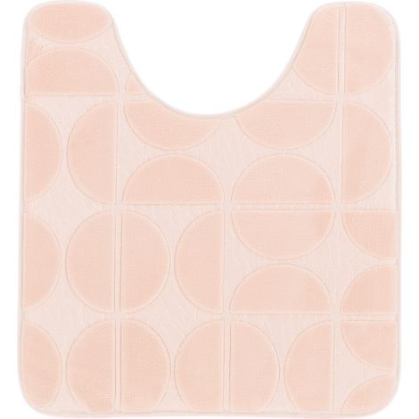 Tappetino da bagno Roy 45x50 cm rosa cipria