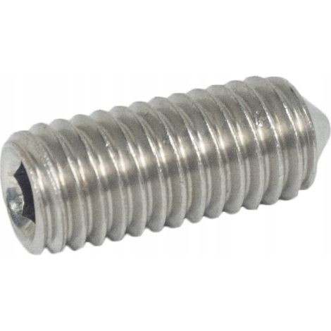 Vis de réglage en acier inoxydable M4x12 DIN 914 250 pièces. (1/5)