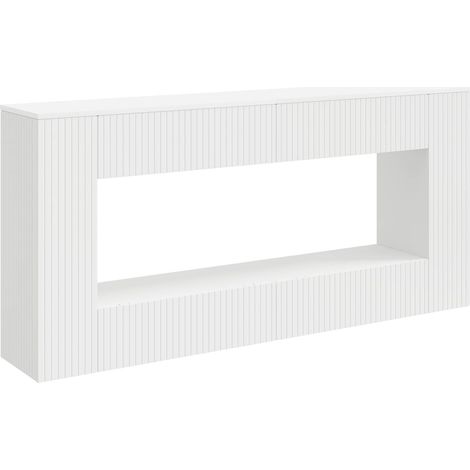 Mesa Consola Rayado 155 x 29 x 74 cm Madera de ingeniería vidaXL