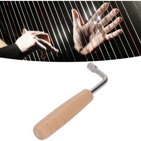Stimmschlüssel für Klavier, Leier, Harfe mit Holzgriff