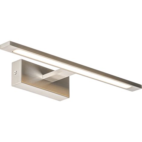 QAZQA Wall Light Steel 41.5 cm Incl. LED IP44 - Jerre