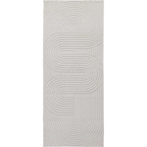 Tapis Palmeras Beige 150 x 80 cm Polyester (1/5)