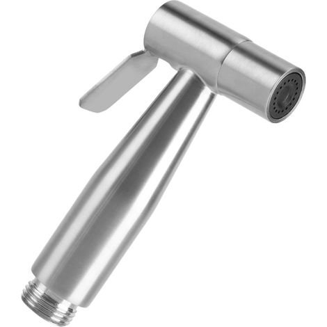 Handbrause aus Edelstahl für Toilette, hygienische Badbrause, verstellbarer Wasserstrahl, abwaschbares Duschzubehör (1/5)