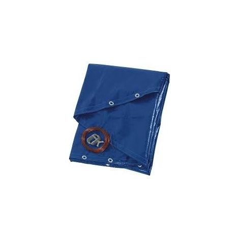 Bâche d'hiver ovale Ø 3.65 x 7.31 m pour piscine hors-sol – Couverture opaque 80g/m² – Étanche et anti-UV – PCO81527 – Swimline (1/10)