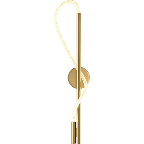 Applique da parete LED oro Maytoni Tau 13W 3000K MOD166WL (1/4)