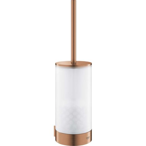Grohe Selection - Toilettenbürstengarnitur, Glas / Warm Sunset gebürstet 41076DL0 (1/3)