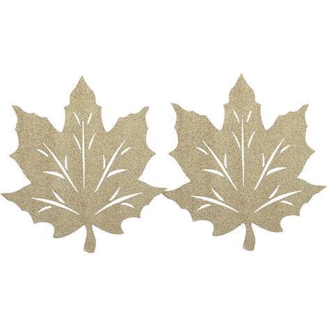 Sets de table dorés pour Thanksgiving, non tissés, 2 pièces (1/5)