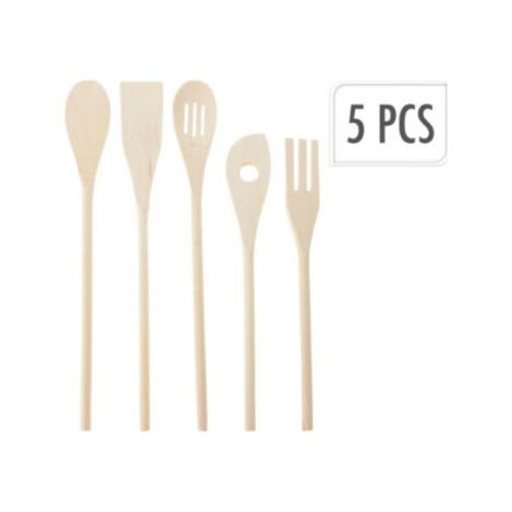 UTENSILIOS COCINA MADERA 5 PIEZAS