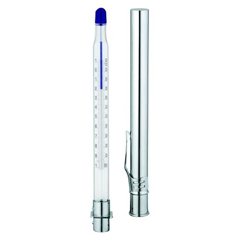 Justierthermometer 19001 Temperaturbereich 0 bis 100 Grad C (1/4)