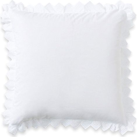 Taie d'oreiller brodée en Coton, 63 x 63 cm, Opéra, Made in France (1/5)