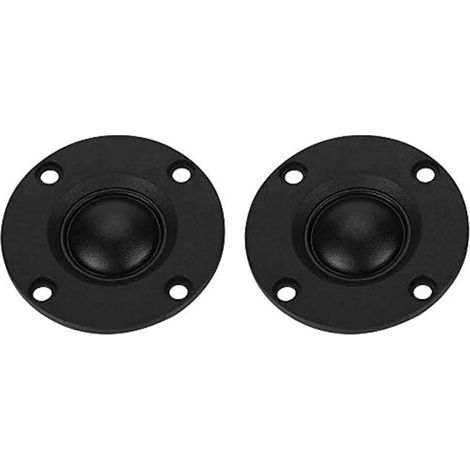 Lot de 2 haut-parleurs hauts-parleurs HiFi 30 W 6Ω Film soie Tweeter