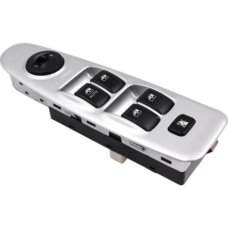 La référence 935702D100 convient au commutateur de commande de vitre avant gauche argenté de la Hyundai Elantra 2001-2006. (1/4)
