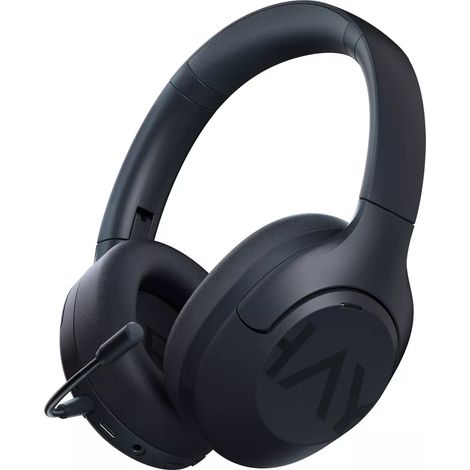 Casque de jeu sans fil Haylou S30 Pro ANC avec microphone, Bluetooth 5.4, appels mains libres, réduction de bruit adaptative jusqu'à -43 dB, haut-parleur de 40 mm, autonomie de 80 h (1/5)