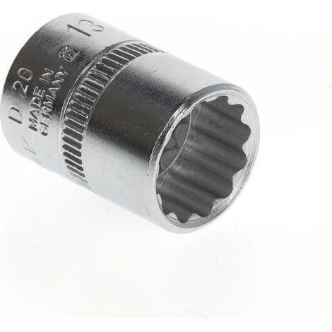 D 20 13 Vaso para llave de vaso 1/4" perfil UD 13 mm (1/4)