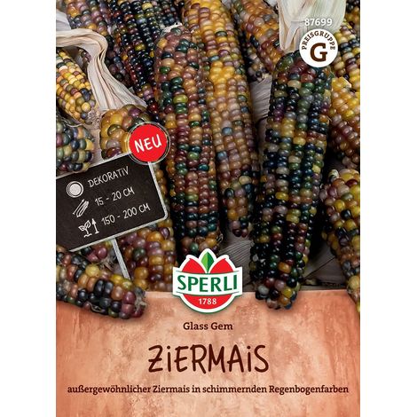 Sperli Ziermais Glass Gem - Blumensamen (1/2)