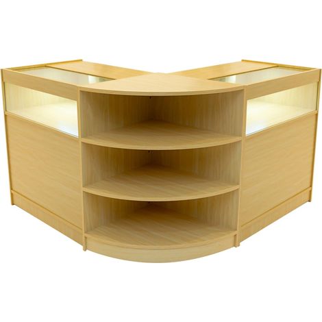 Theseus LED Shop Counter Set LM60 & 2 x B900 - Maple
