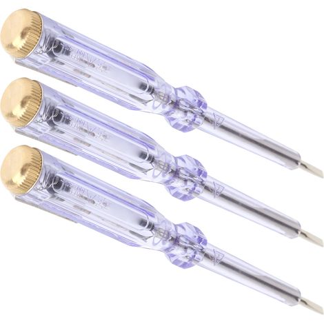 Testeur de tension électrique par tournevis ANG63 AC100250V (1/5)