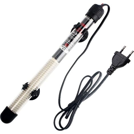 Aquarium Heater 200 W Heating Rod with Temperature Remote Control And LED Temperature DisplaySubmersible Tropical Fish Tank Heater for BettaTurtles (1/5)