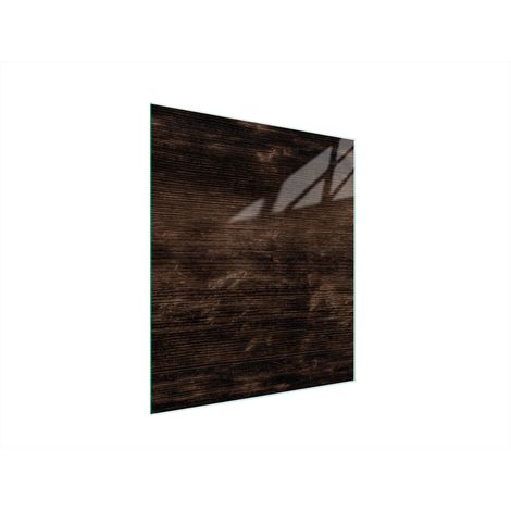 Glasschneidebrett 45x52 Holz