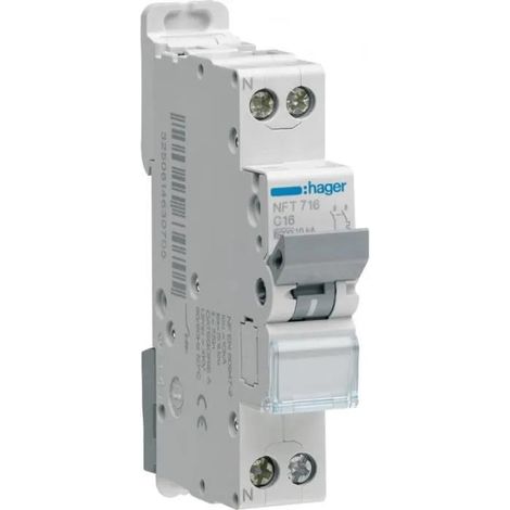 Interruttore modulare Hager 25A tipo D 6kA 230 volt
