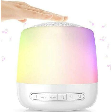 Machine à bruit blanc pour bébé et adulte, veilleuse tactile, thérapie sonore, écran tactile, aide au sommeil (1/5)