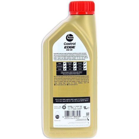 1L Huile moteur, 0W-30, synthétique, pour automobile (1/4)