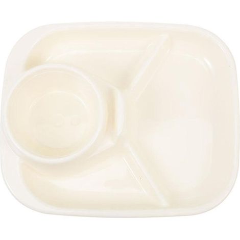 Plateau compartimenté en plastique (2 pièces) (1/3)