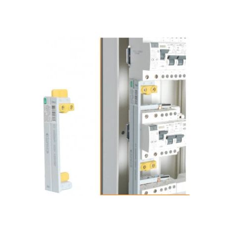 Peigne électrique 2 rangées entraxe 135mm – Alimentation par le bas – Bornes L et N de repiquage – 423615 – Nalto