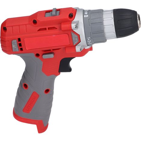 Perceuse électrique sans fil multifonctionnelle ergonomique à balais avec coffret de rangement pour le bricolage et les travaux de rénovation (18 V) (1/5)