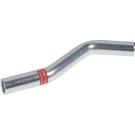 Raccord moule C acier Coude en S (mâle/mâle) 15 mm WG834