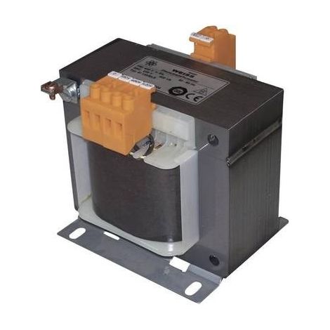 Weiss Elektrotechnik WUSTTR 100/1124 Trasformatore di comando 1 x 230 V 1 x 24 V/AC 100 VA 4.16 A (1/2)