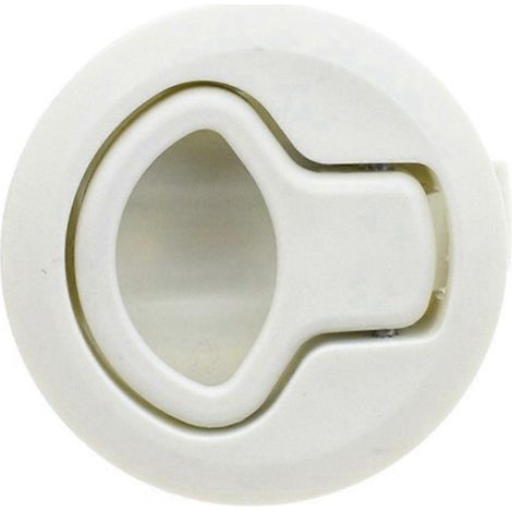 Serrure de porte à pression YH9073, verrou de porte rond, verrou plat pour porte de placard, tiroir, porte de toilettes de camping-car, poignée de porte d'armoire (1/5)