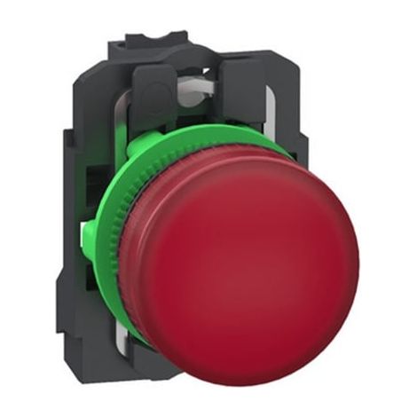Spia luminosa LED Harmony XB5 Ø22 rosso 24V Push In - XB5AVB45